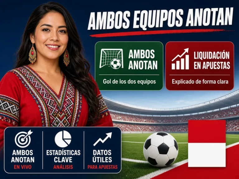Ambos equipos anotan explicado con su liquidación en apuestas