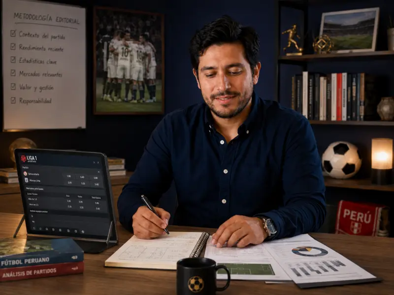 Metodología del autor para analizar contexto y mercados de Liga 1