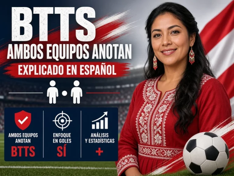 Both Teams To Score explicado en español como BTTS