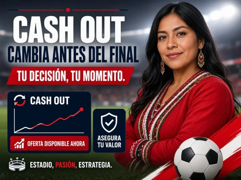 Cash out en apuestas deportivas con una oferta que cambia antes del final