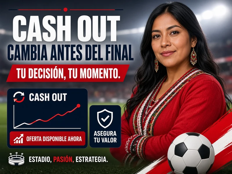 Cash out en apuestas deportivas con una oferta que cambia antes del final