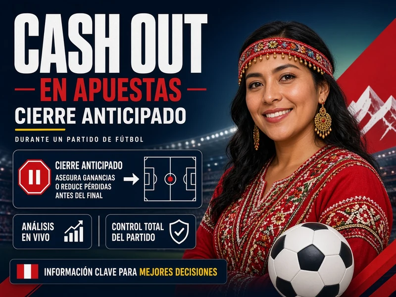 Cash out en apuestas explicado como cierre anticipado durante un partido de fútbol