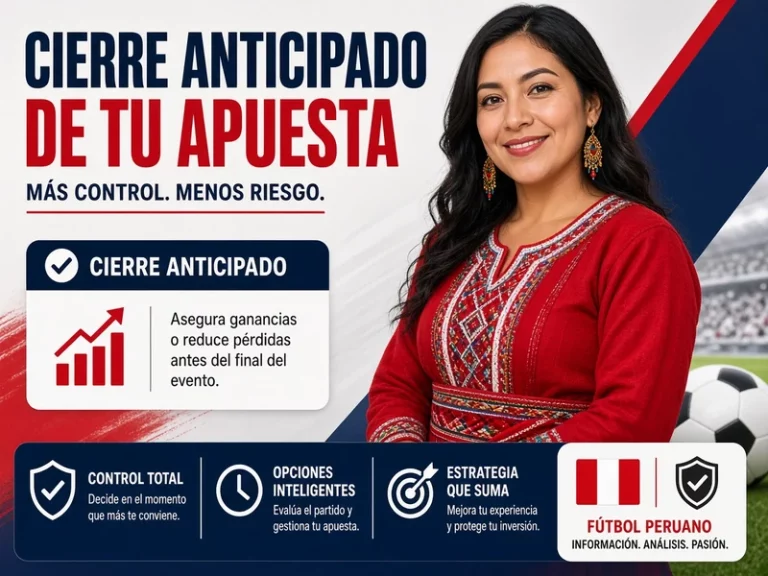 Función cerrar apuesta mostrada como cierre anticipado de una apuesta deportiva
