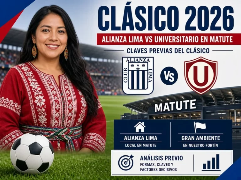 Alianza Lima vs Universitario en Matute con claves previas del Clásico 2026
