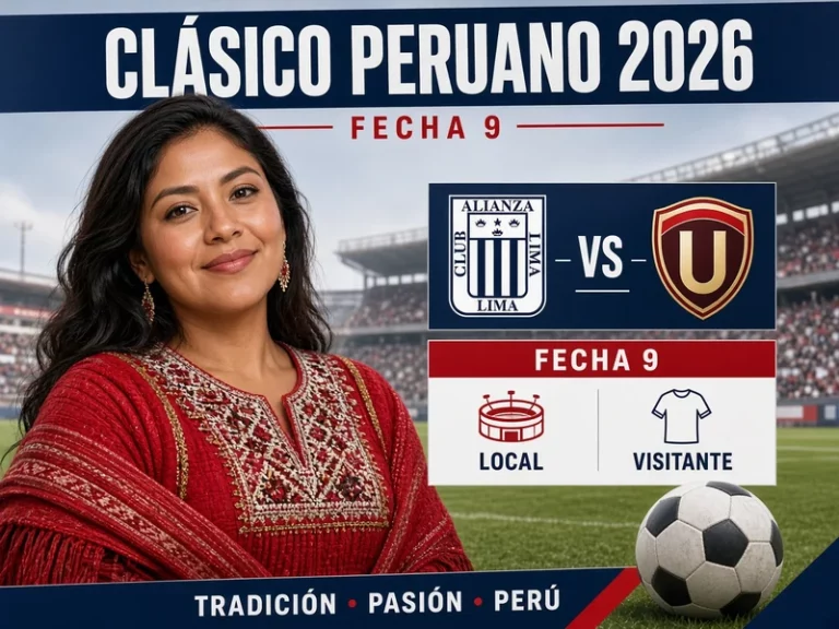 Clásico Peruano 2026 entre Alianza Lima y Universitario por la Fecha 9