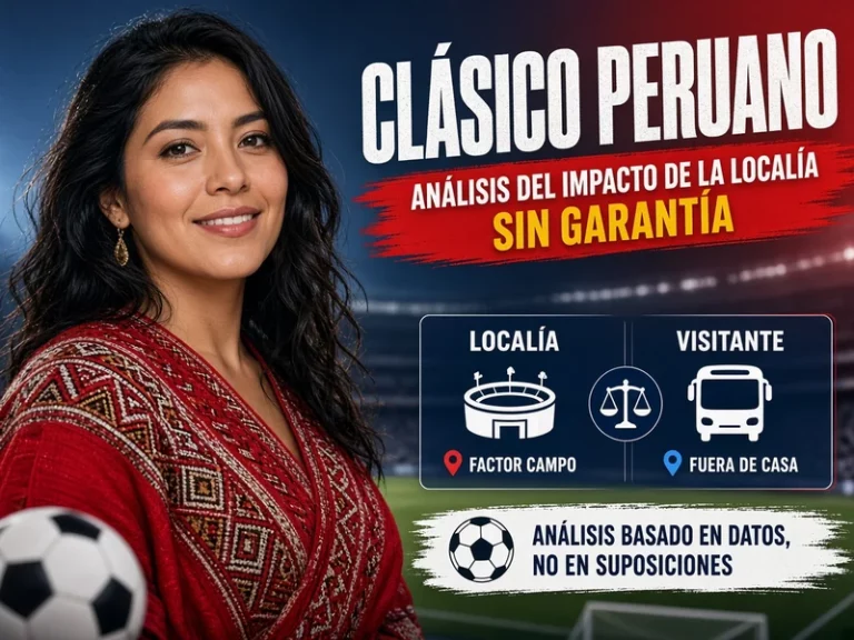 Clásico Peruano con análisis del impacto de la localía sin tratarla como garantía