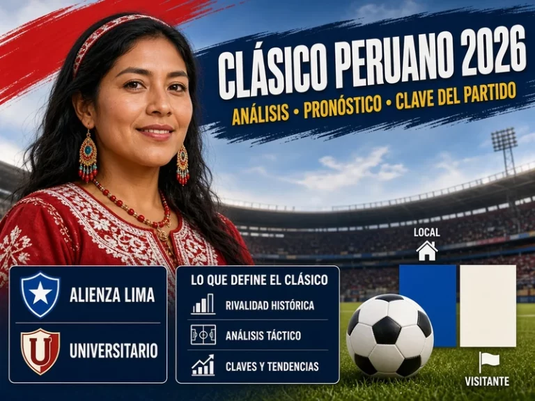 Alianza Lima vs Universitario con pronóstico y análisis del Clásico Peruano 2026