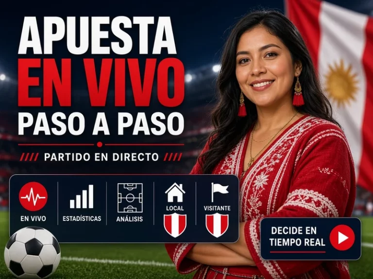 Cómo apostar en vivo paso a paso con el partido ya iniciado