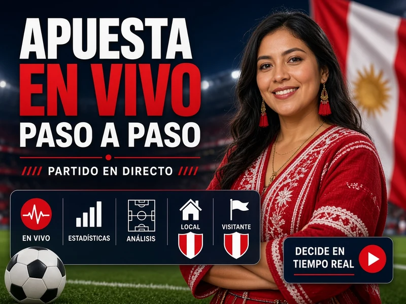 Cómo apostar en vivo paso a paso con el partido ya iniciado