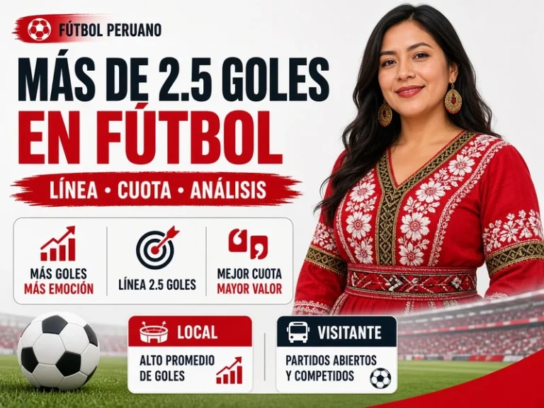 Cómo apostar a más de 2.5 goles en fútbol con revisión de línea y cuota