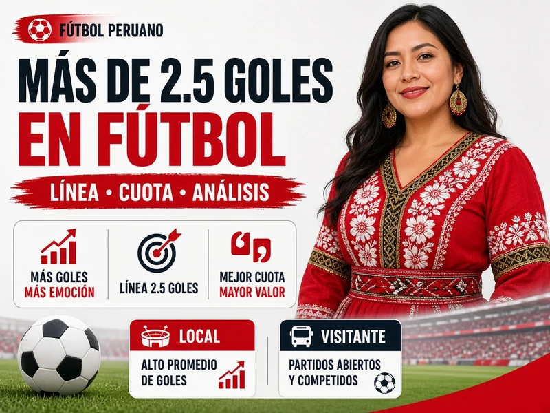 Cómo apostar a más de 2.5 goles en fútbol con revisión de línea y cuota