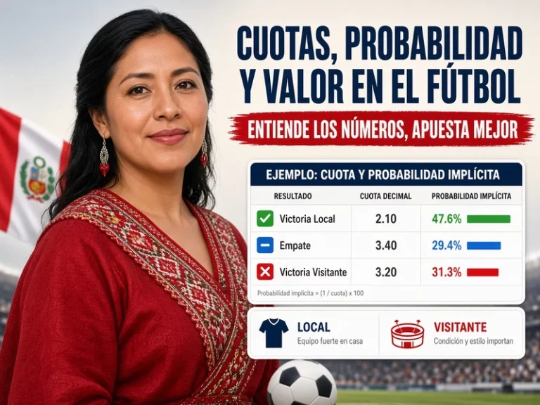 Cómo funcionan las cuotas en apuestas deportivas con números y probabilidad implícita