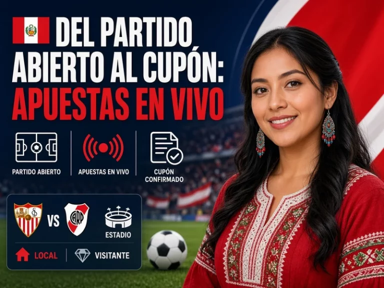 Cómo hacer apuestas en vivo desde el partido abierto hasta confirmar el cupón