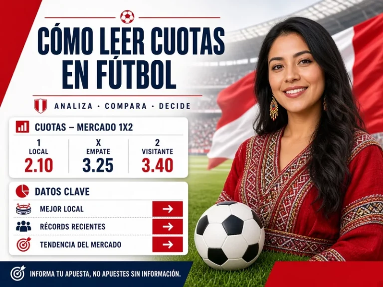 Cómo leer cuotas de apuestas deportivas correctamente en un mercado de fútbol