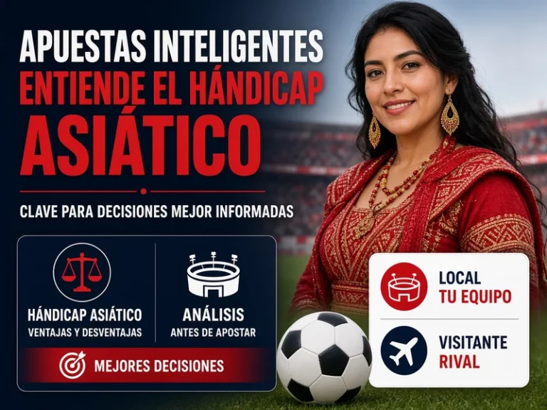 Cómo leer un hándicap asiático antes de confirmar una apuesta deportiva