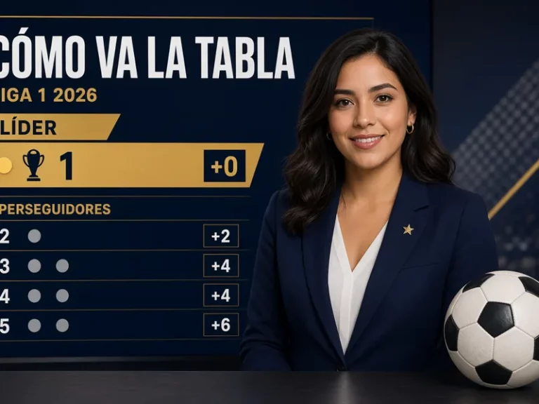 Cómo va la tabla de la Liga 1 2026 con líder y perseguidores