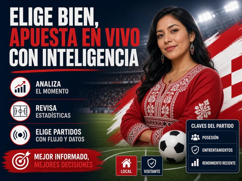 Cómo elegir un partido disponible para realizar una apuesta en vivo