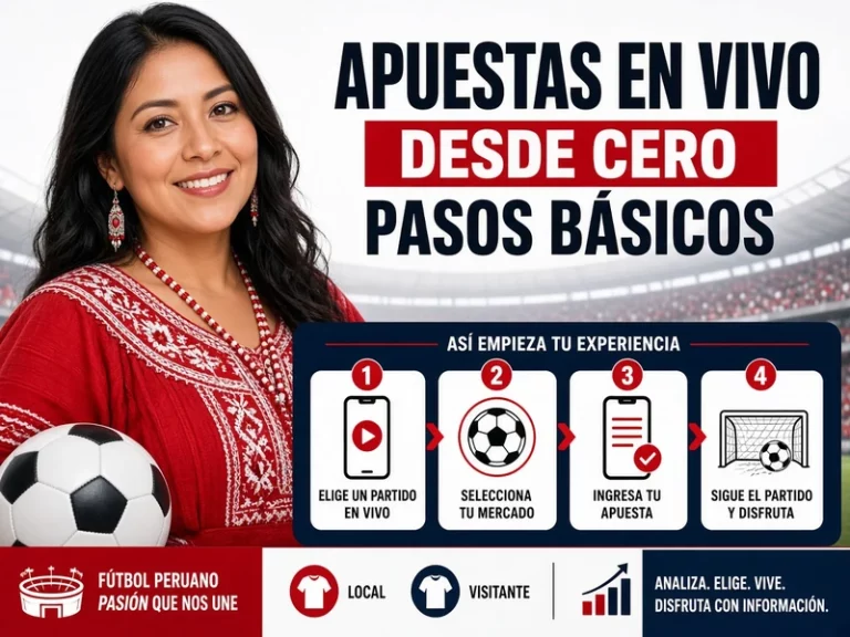 Cómo empezar una apuesta en vivo desde cero con pasos básicos