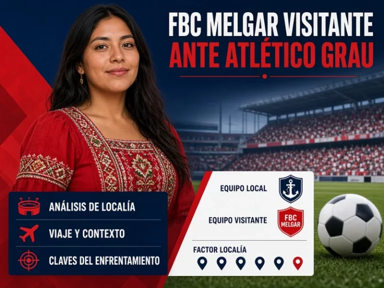 FBC Melgar visitante ante Atlético Grau con análisis de localía, viaje y contexto