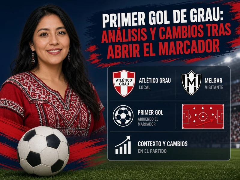 Primer gol Atlético Grau vs Melgar y cambios de contexto tras abrir el marcador