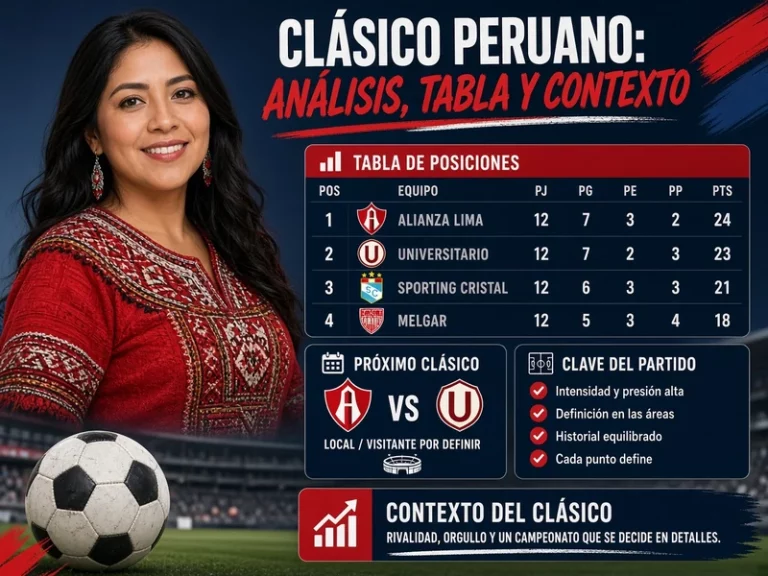 Pronóstico Alianza Lima vs Universitario con forma tabla y contexto del Clásico