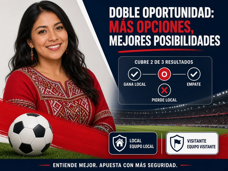 Qué significa doble oportunidad en apuestas deportivas explicado de forma simple