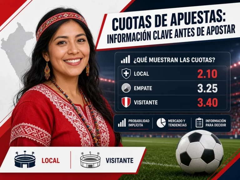 Qué son las cuotas de apuestas y qué información muestran antes de apostar