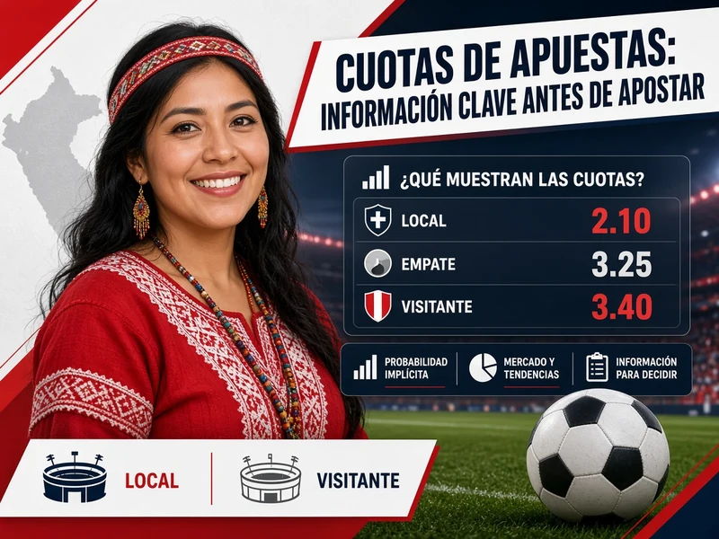 Qué son las cuotas de apuestas y qué información muestran antes de apostar