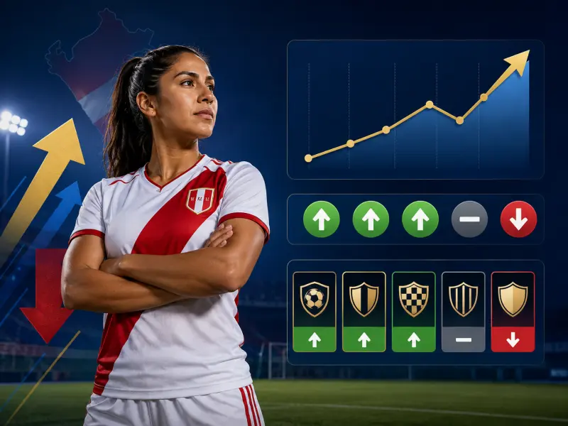 Forma reciente de los equipos mostrada con sus últimos partidos