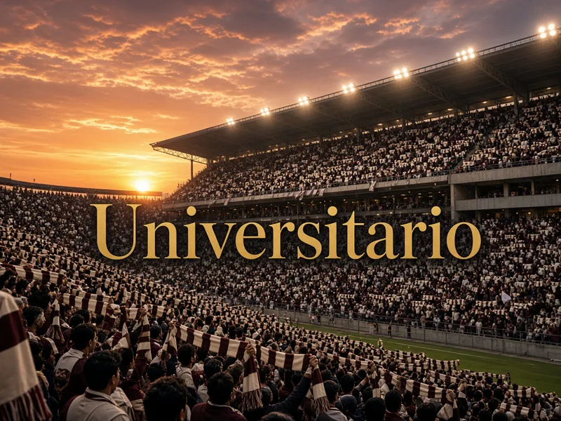 Contexto y análisis de Universitario antes de un partido de Liga 1