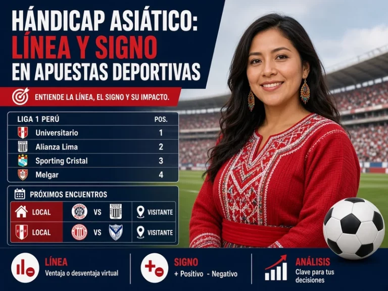 Qué significa hándicap asiático en apuestas deportivas con línea y signo