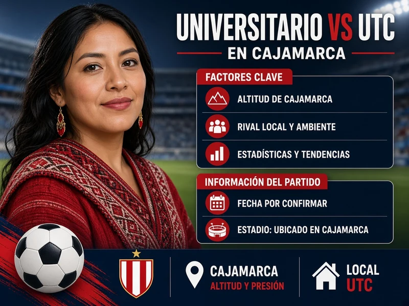 Aficionada peruana revisando factores antes de apostar por Universitario frente a UTC en Cajamarca