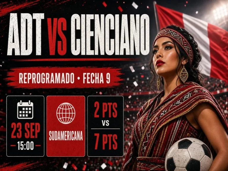 ADT vs Cienciano reprogramado por la Fecha 9 de Liga 1