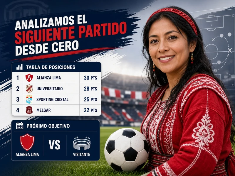 Alianza Lima después de una victoria analizando el siguiente partido desde cero