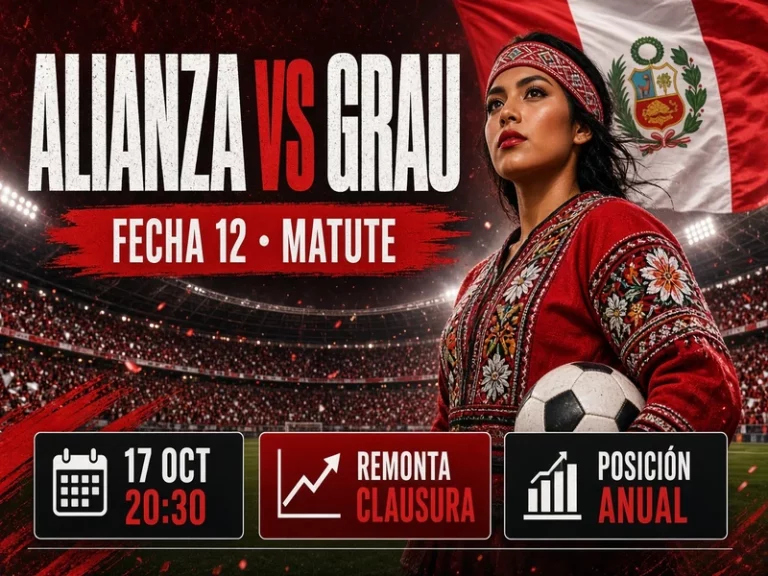 Alianza Lima vs Atlético Grau por la Fecha 12 del Clausura 2026