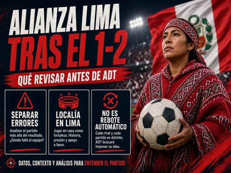 Alianza Lima después del Clásico antes de enfrentar a ADT