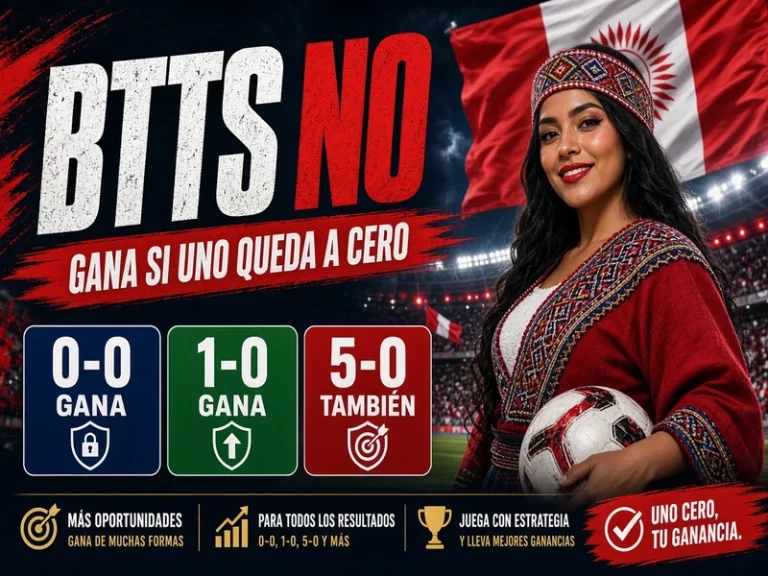 BTTS No cuando al menos un equipo queda a cero