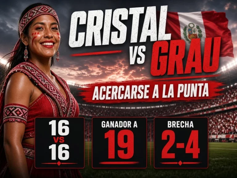 Sporting Cristal vs Atlético Grau en la Fecha 10 del Clausura