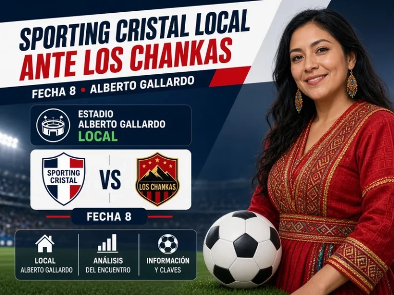 Sporting Cristal local ante Los Chankas en el Alberto Gallardo por la Fecha 8