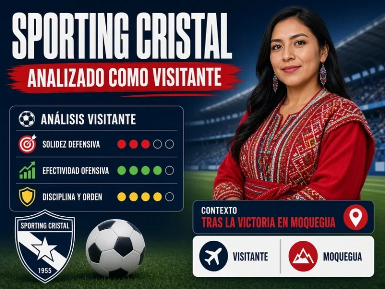 Sporting Cristal analizado como visitante después de ganar en Moquegua