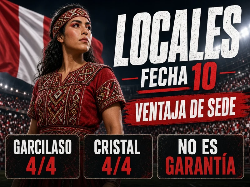 Equipos locales de la Fecha 10 y ventaja de sede en Liga 1