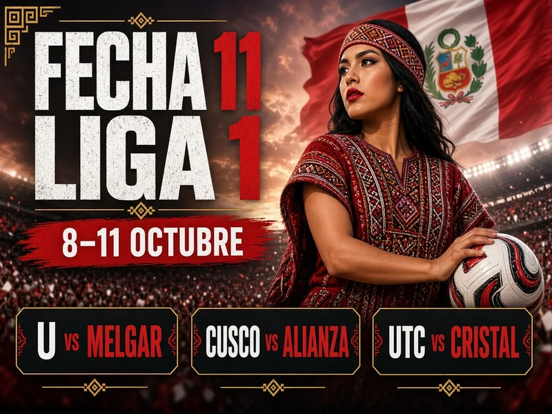 Programación de la Fecha 11 de Liga 1 2026
