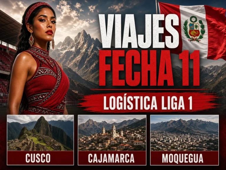 Viajes más difíciles de los equipos en la Fecha 11 de Liga 1