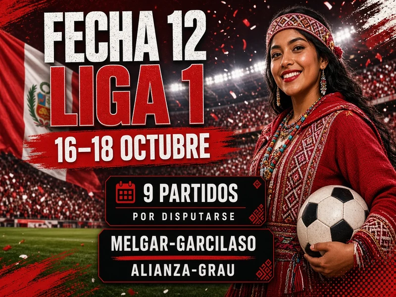 Programación de la Fecha 12 de Liga 1 2026