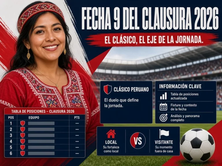 Fecha 9 del Clausura 2026 con el Clásico como eje del contexto de la jornada