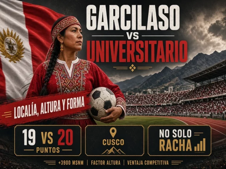 Deportivo Garcilaso vs Universitario análisis de la Fecha 10 en Cusco