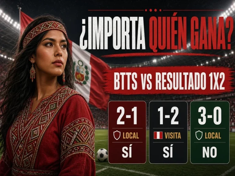 Comparación entre ganador del partido y Ambos Equipos Marcan