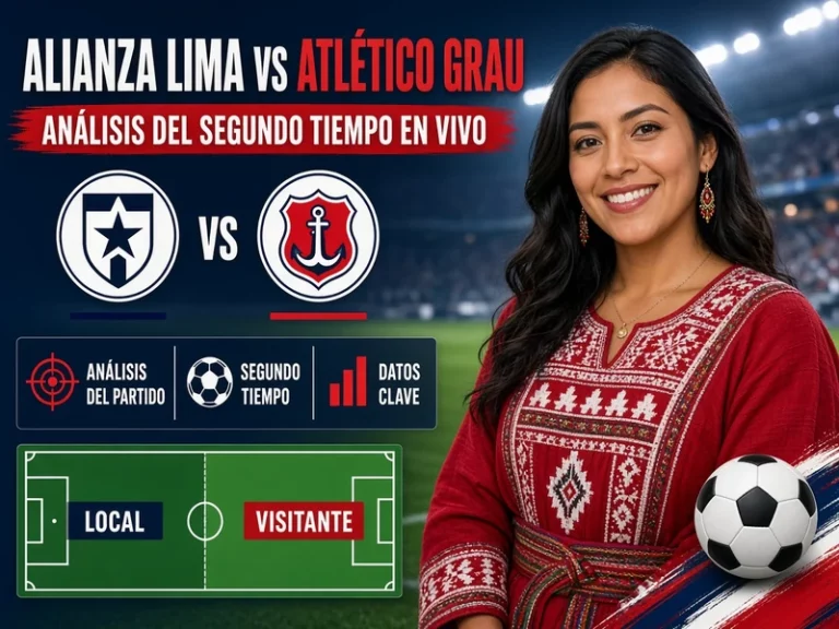 Alianza Lima vs Atlético Grau con análisis del resultado del segundo tiempo en vivo