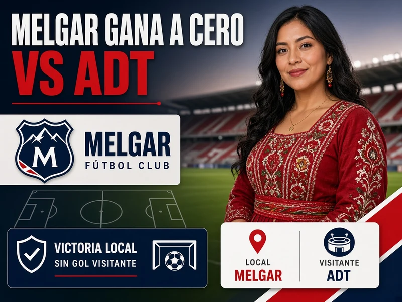 Melgar gana a cero vs ADT con explicación de victoria local sin gol visitante