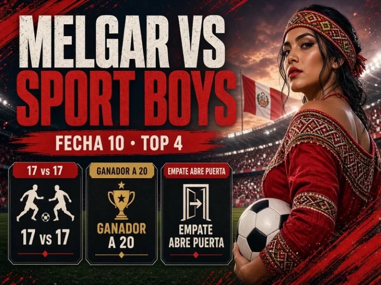 Melgar vs Sport Boys por el top 4 de la Fecha 10